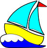 big yacht cartoon
