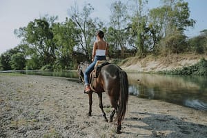 back riding