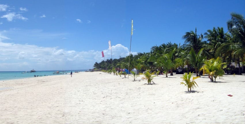 white sand beach